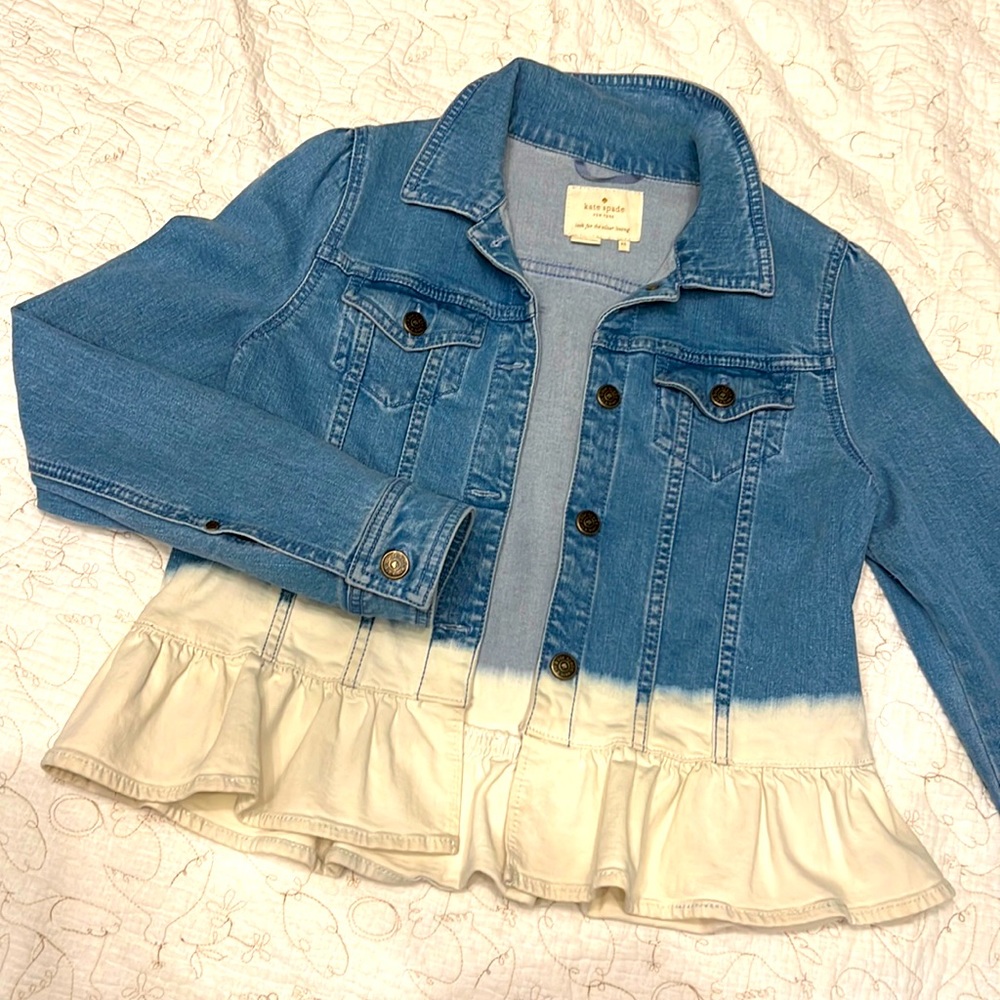 Gorgeous Kate Spade denim jacket, size XS